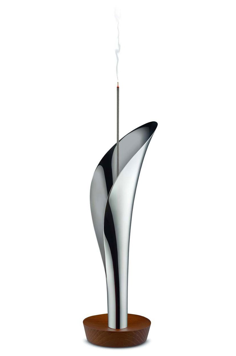 Kodin sisustus Alessi Lily Incense Burner Metallinen | MW71