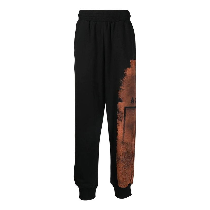 Verryttelyhousut A-COLD-WALL* Collage Print Sweatpants Musta | ACWMB097-BLACK