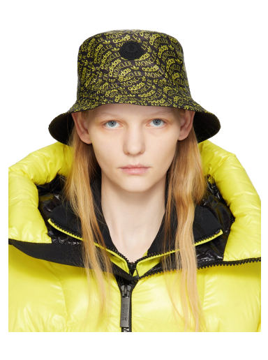 Hattu Moncler Genius 3 x adidas Originals Reversible Logo Bucket Hat Vihreä | I209S3B00004M2548
