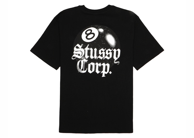 T-paita Stüssy Stussy Corp. Graphic T-Shirt Musta | 1904868_BLAC