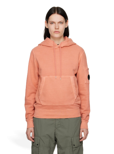Huppari C.P. Company Lens Hoodie Vaaleanpunainen | 13CMSS009A-006372R