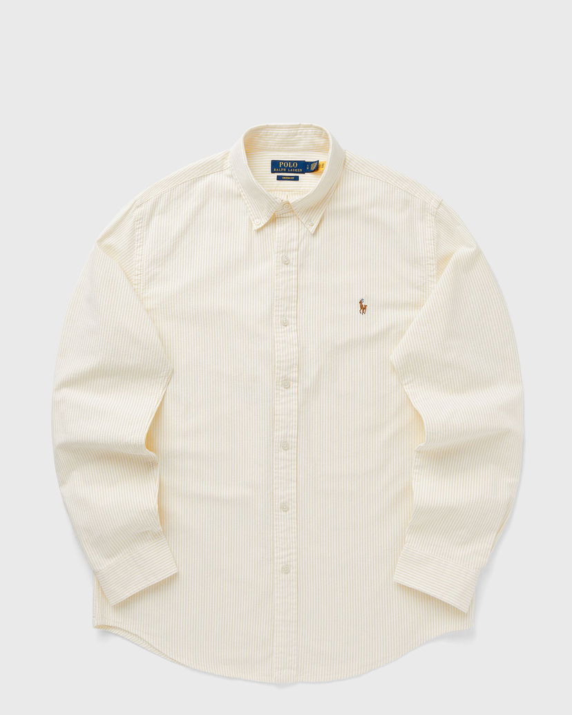 Paita Polo by Ralph Lauren Polo Ralph Lauren Striped Custom Fit Sport Shirt Keltainen | 710953704004