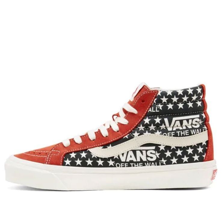 Tennarit ja kengät Vans OG SK8-Hi LX Punainen | VN0A4BVBTJ21