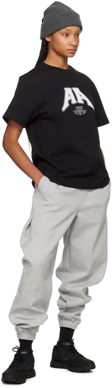 T-paita ADER ERROR Embroidered T-Shirt Musta | BN01SSTS0105BK, 3
