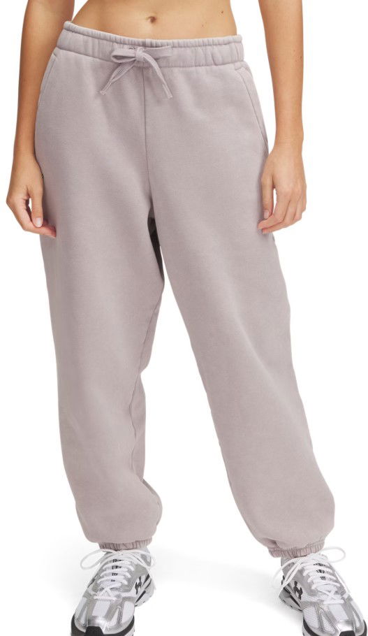 Verryttelyhousut Under Armour Under Armour Icon Fleece Oversized Pants Violetti | 1386488-015