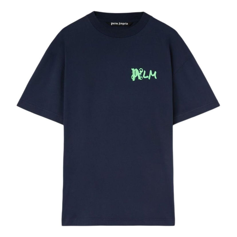 T-paita Palm Angels Palm Angels I Am Lost Graphic T-Shirt Sininen | PMAA072S24JER0044670