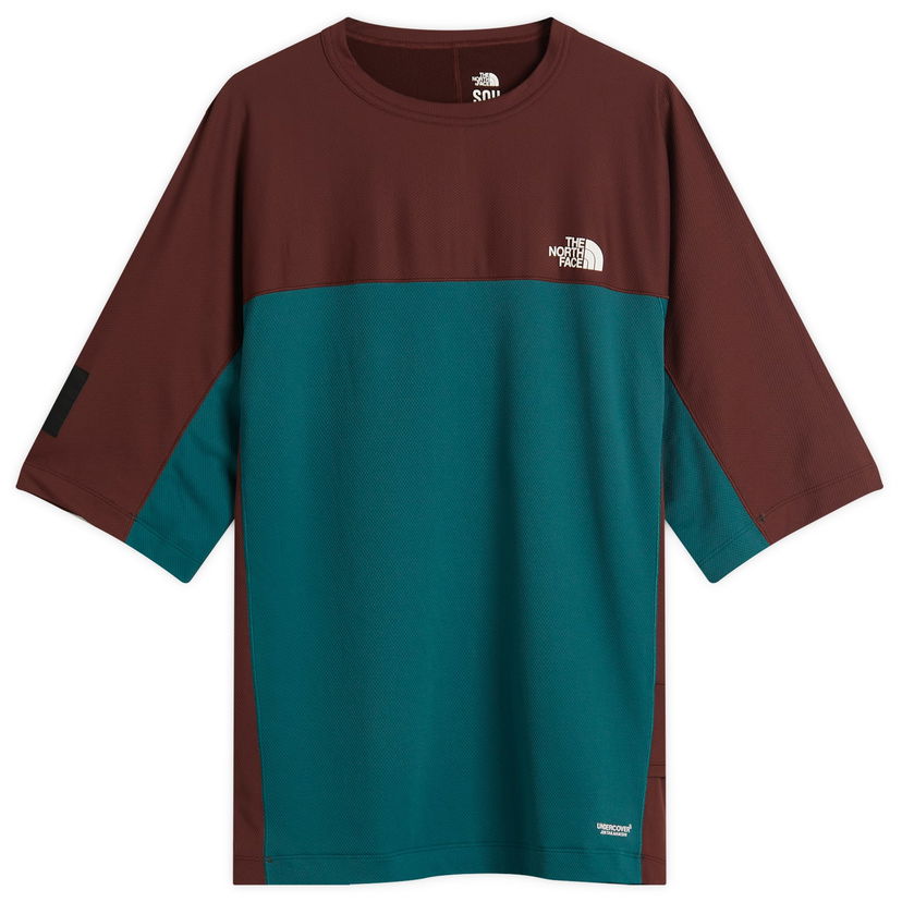 T-paita The North Face Trail Run Perforated T-Shirt, Size Large Ruskea | NF0A8C0AAEL