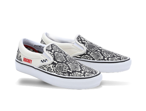 Skateboarding Vans x Hockey Skate Slip-on "White" Valkoinen | VN0A5FCA7W1