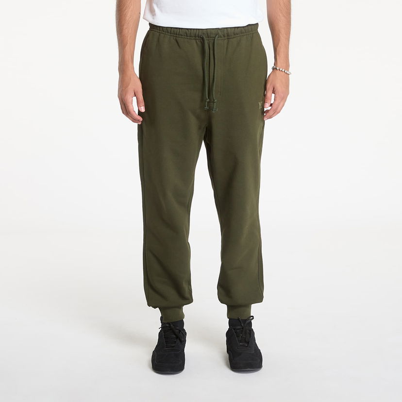 Verryttelyhousut Y-3 Brushed Terry Cuffed Pant Night Cargo Vihreä | JJ4217
