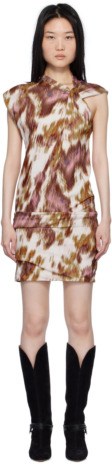 Mekko Isabel Marant Étoile Isabel Marant Etoile Women's Abstract Print Minidress Monivärinen | RO0481FA-C1N09E, 0