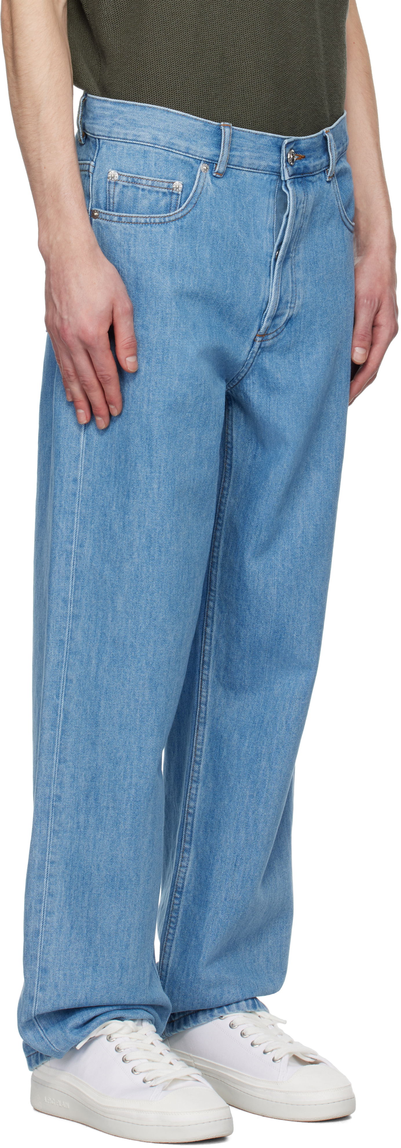 Jeans A.P.C. A.P.C. Fairfax Jeans Sininen | COHEQ-M09156, 1