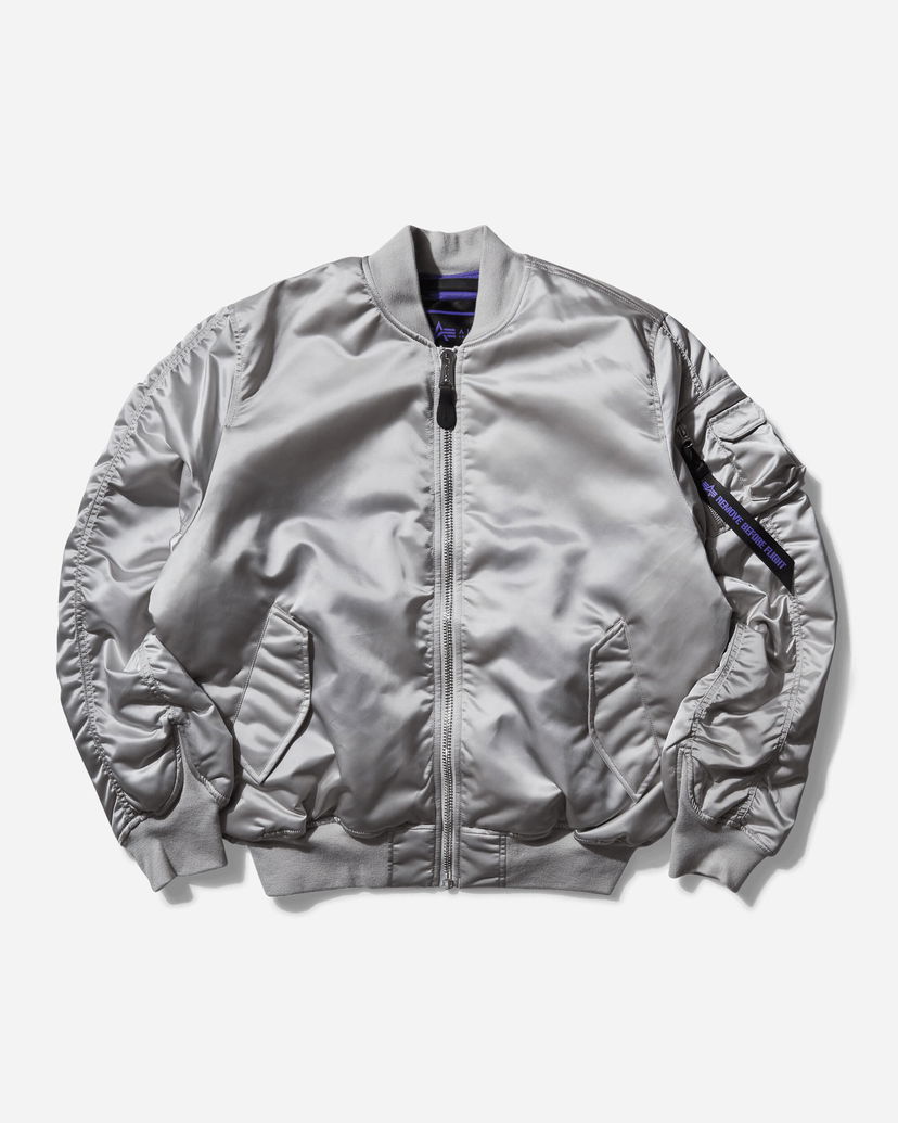 Bomber-takki Alpha Industries Bomber Jacket Pastel Harmaa | 146115UVF 666