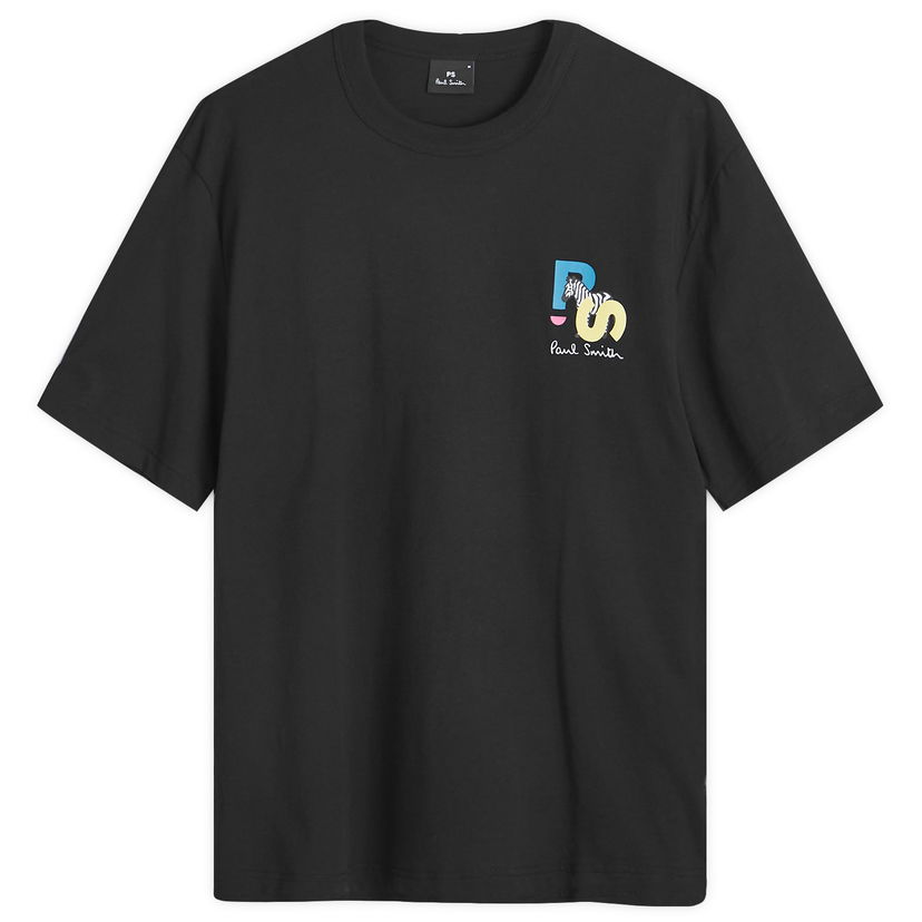 T-paita Paul Smith PS Logo T-Shirt, Size Medium Musta | M2R-220X-NP4799-79