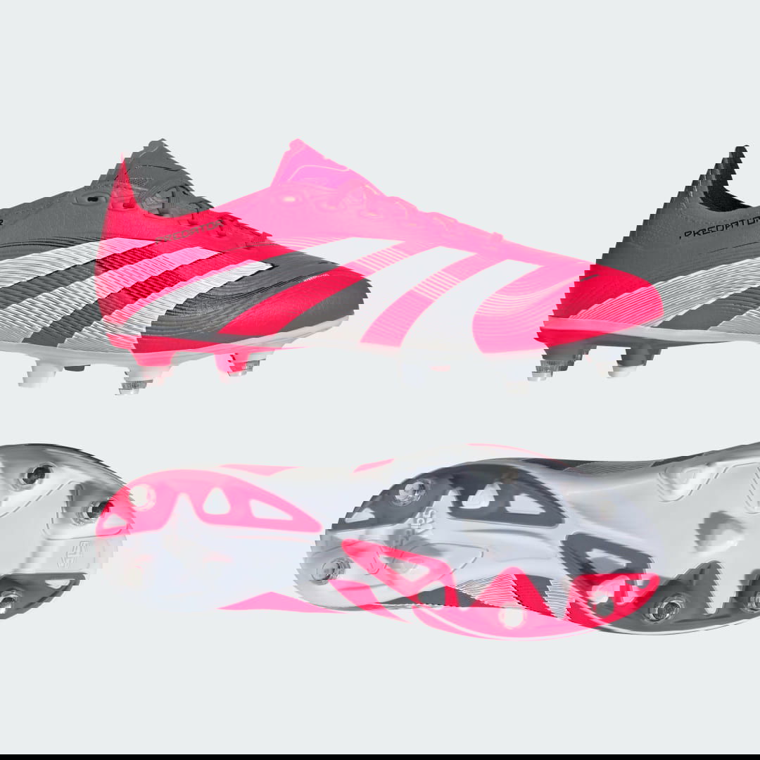 Tennarit ja kengät adidas Performance Predator League Soft Ground Vaaleanpunainen | ID3762, 0