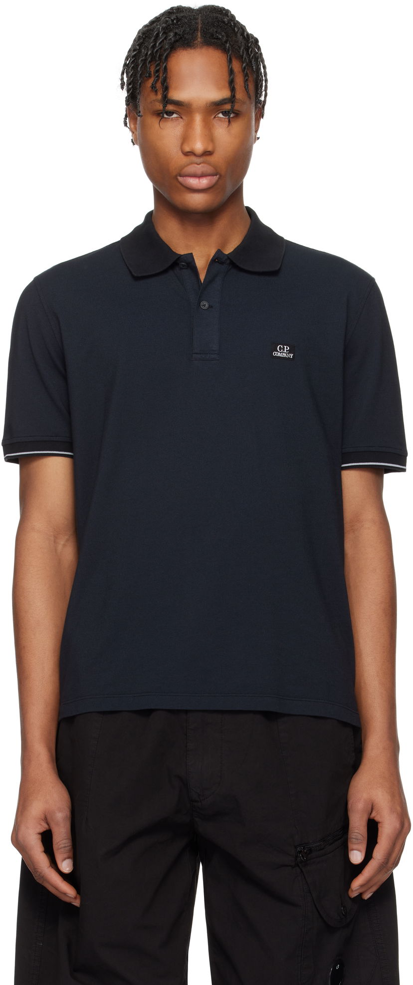 Poolopaita C.P. Company C.P. Company Tacting Piquet Polo Tummansininen | 18CMPL130A006263G