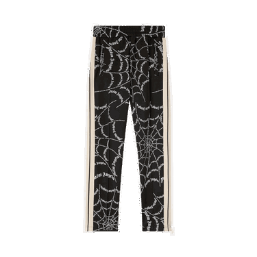 Housut Palm Angels Spider Web Classic Track Pant Musta | PMCJ001F22FAB0061003, 0