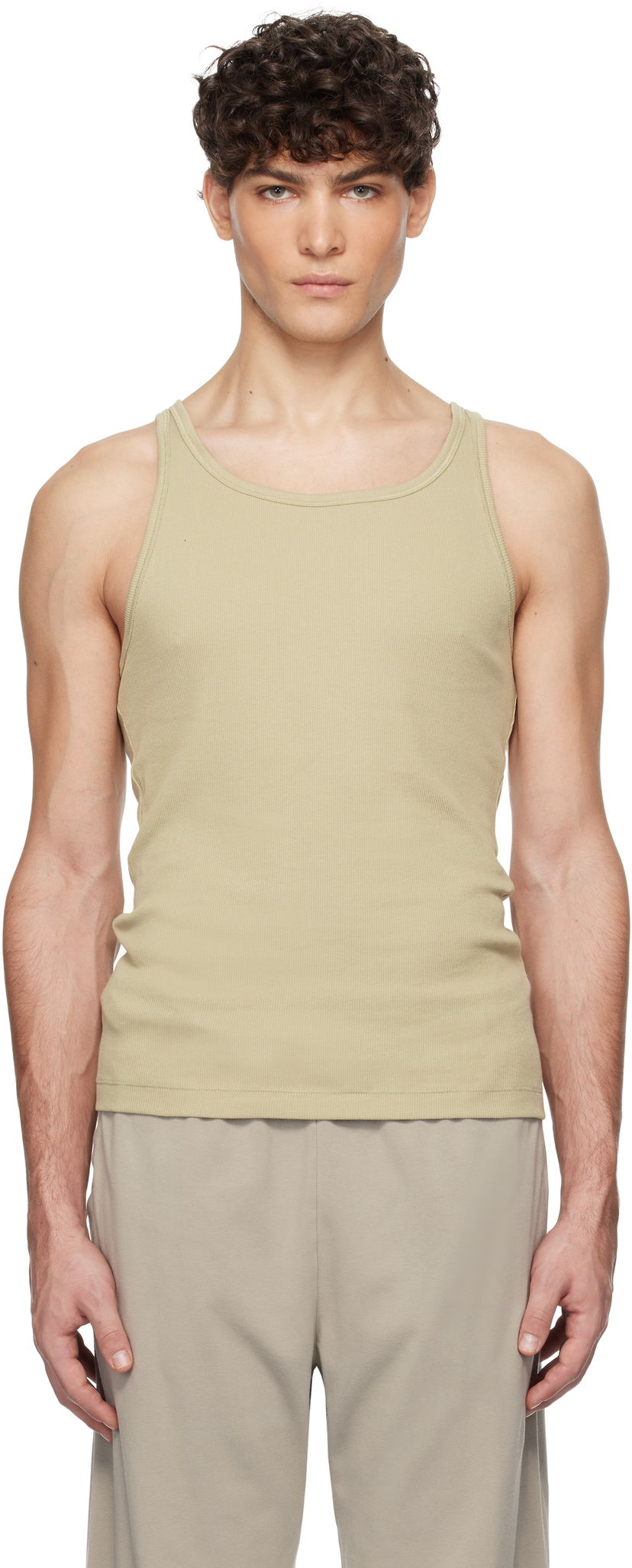 Tankkitoppi SKIMS Three-Pack Rib Tank Tops Vihreä | TP-TNK-5788M