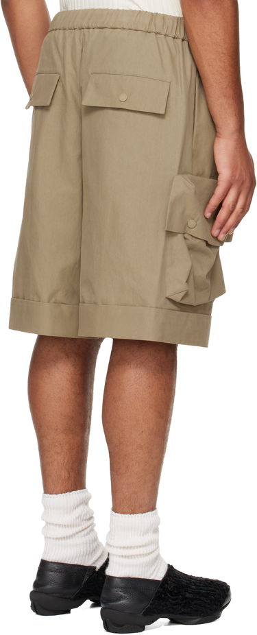 Shortsit Simone Rocha Simone Rocha Multi Pocket Drawstring Cargo Shorts Beige | 4172 1267, 2