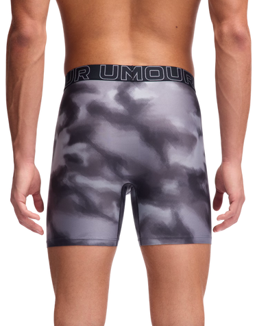 Nyrkkeilijät Under Armour Under Armour Print 6in Boxer Shorts, 3-Pack Harmaa | 1383885-024, 2