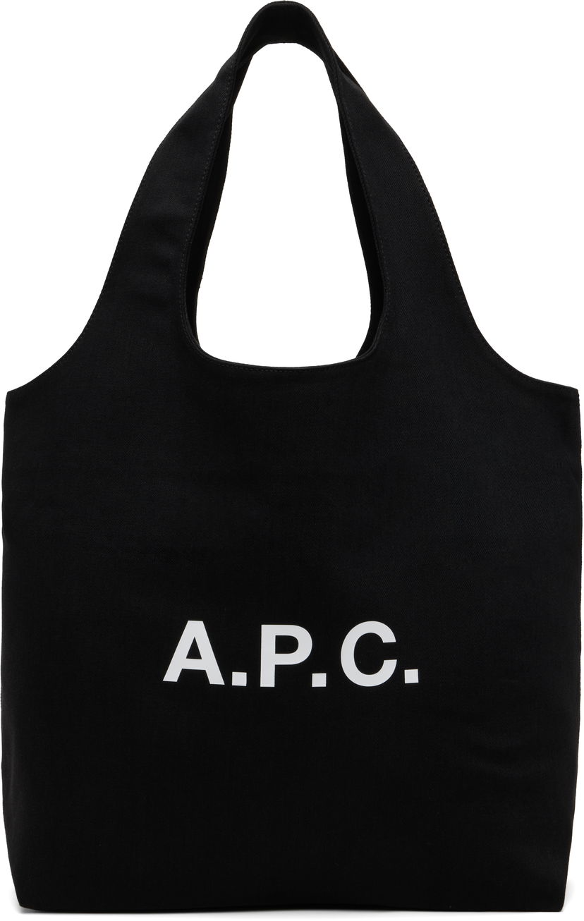 Kangaskassi A.P.C. A.P.C. Ninon Tote Bag Musta | COZZS-M61565
