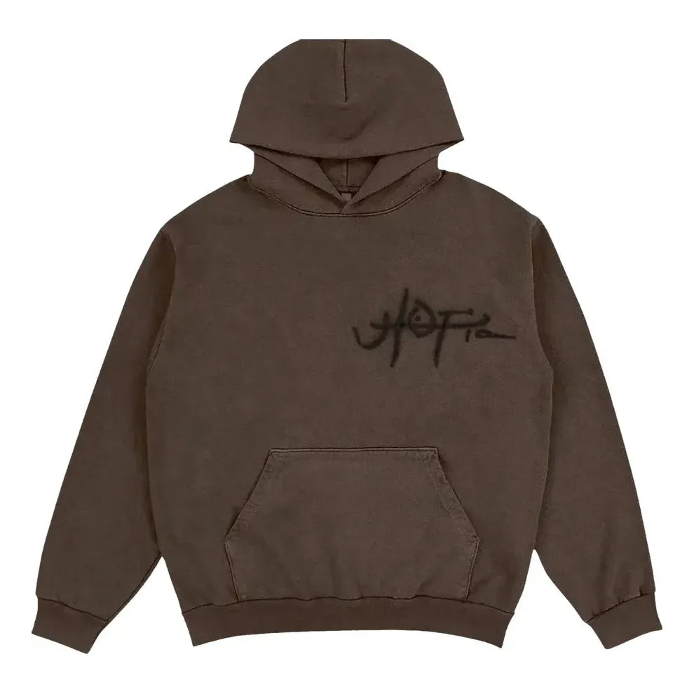 Huppari Cactus Jack by Travis Scott Travis Scott Cactus Jack UTOPIA A2 Hoodie Ruskea | TSUT-BS12, 0