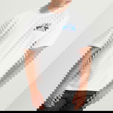 T-paita EDWIN Mount Fuji Dusk Graphic Tee Valkoinen | I036400-0267, 2