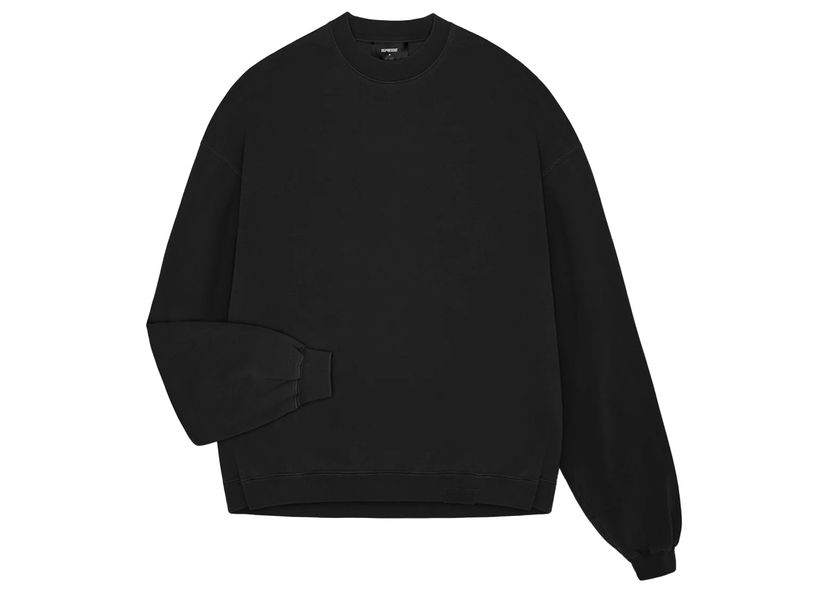 Villapaita Represent Clo Represent Initial Sweater Jet Black Musta | INM403-01