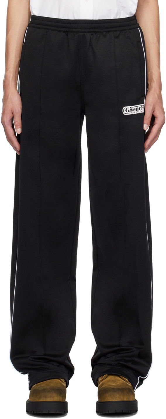 Verryttelyhousut Givenchy Givenchy Printed Track Pants Musta | BM51C73YFU