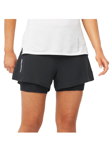 Shortsit Salomon Sense Aero 2in1 Shorts Musta | lc2037600