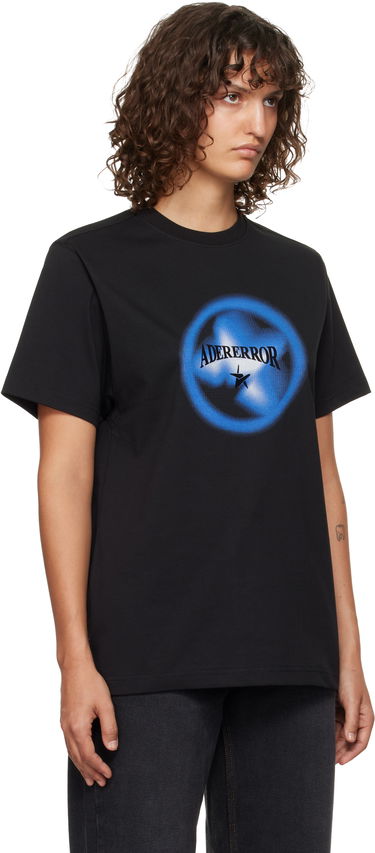 T-paita ADER ERROR Black Graphic T-Shirt Musta | BN01FWTS0110BK, 4