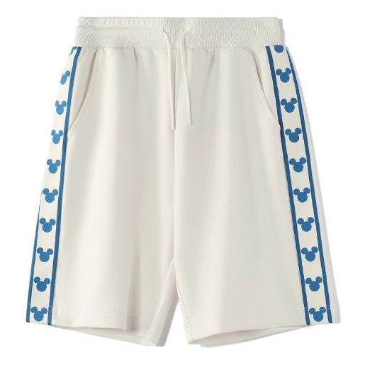 Shortsit Li-Ning Disney Graphic Striped Shorts Valkoinen | AKSR531-1