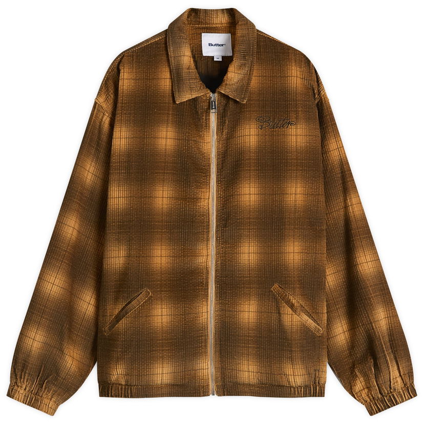 Takki Butter Goods Jive Corduroy Jacket Ruskea | BG253602-MUS