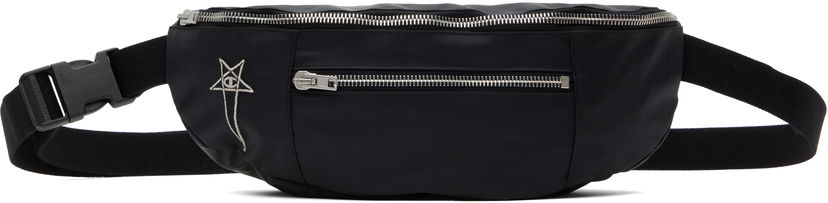 Vyötärölaukku Rick Owens Rick Owens Champion Edition Nylon Belt Bag Musta | CM01E6203 CHNY NYLON