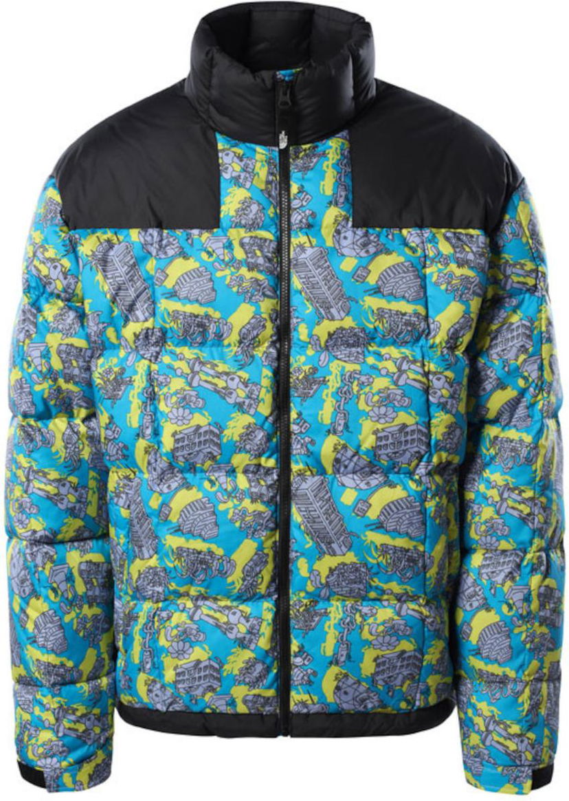 Puffer takki The North Face LHOTSE Puffer Jacket Sininen | nf0a3y2305b