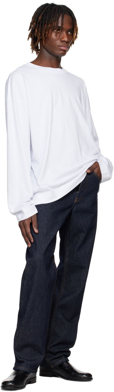Villapaita Dries Van Noten Dries Van Noten Long Sleeve T-Shirt Valkoinen | 251-021112-1603, 3