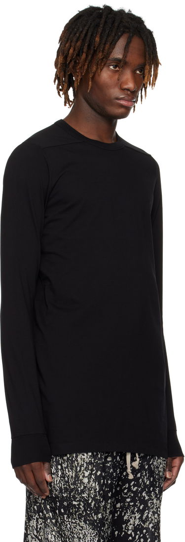 T-paita Rick Owens Rick Owens Hollywood Level Long Sleeve T-Shirt Vihreä | RU01E5266 JA, 4