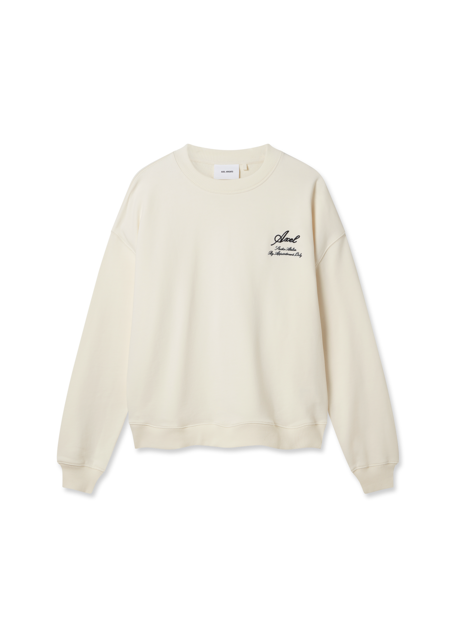 Huppari AXEL ARIGATO Cream Relaxed-Fit Sweatshirt Valkoinen | A3000001, 0