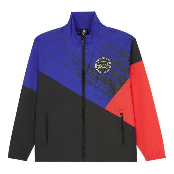 Tuulitakki New Balance Hoops Merged Eras Wind Jacket Sininen | MJ21590-PHM