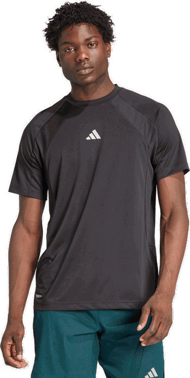 T-paita adidas Originals Tech Apparel Climacool Training Short Sleeve T-Shirt Musta | kb9735, 4
