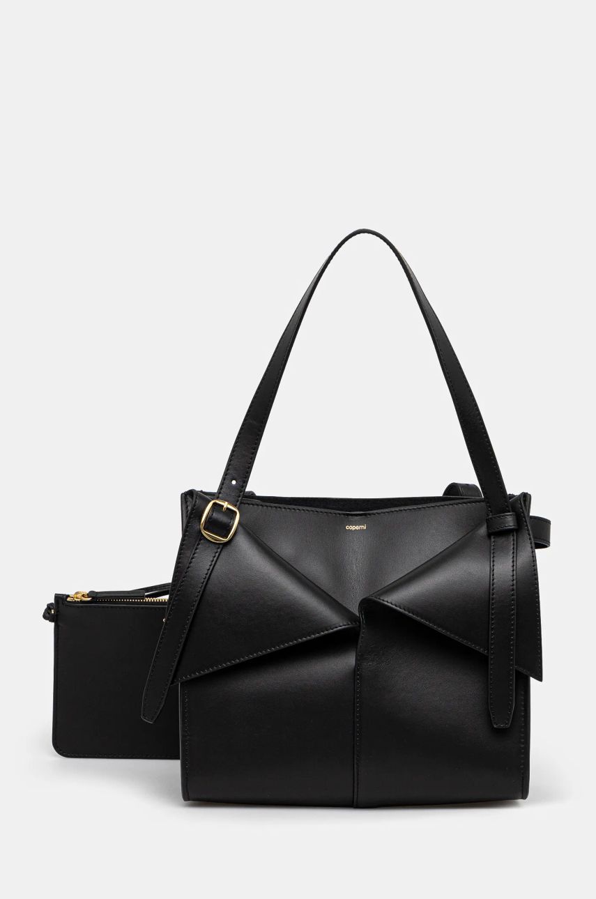 Käsilaukku Coperni Coperni Medium Belt Cabas Bag Musta | COPBA73F6024, 0