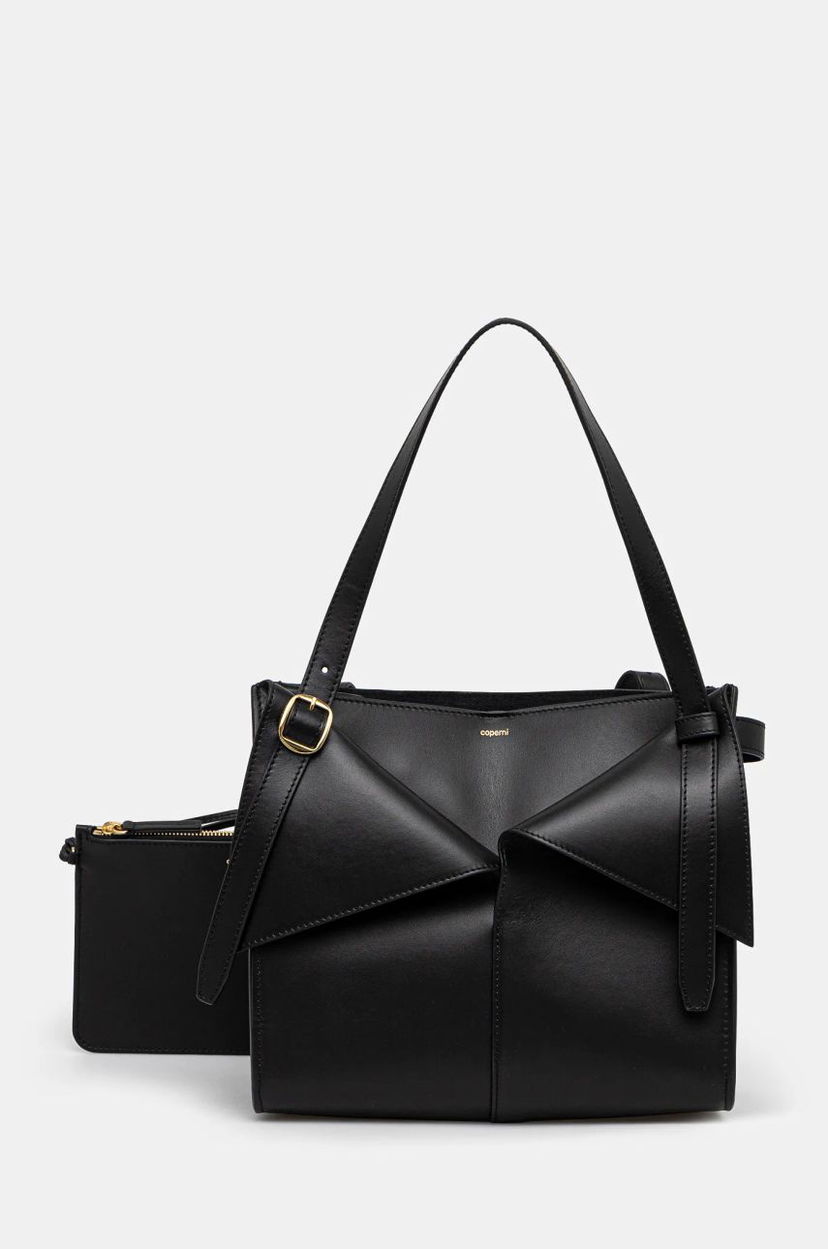 Käsilaukku Coperni Coperni Medium Belt Cabas Bag Musta | COPBA73F6024