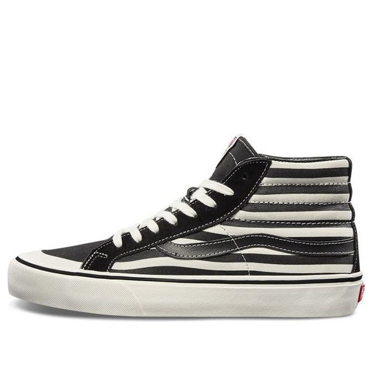 Tennarit ja kengät Vans SK8-Hi Stripe High Top Musta | VN0A3ZCEUZS