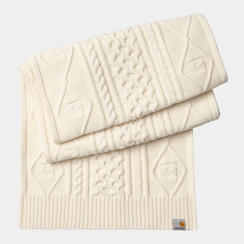 Huivi Carhartt WIP Carhartt WIP Shawn Knit Scarf Valkoinen | I035474_2