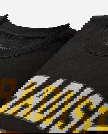 Huppari PARADIS3 Smiley Jesus Crewneck Sweatshirt Musta | PASMILEYCREW 1, 3