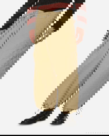 Cargo housut Junya Watanabe Wrap Cargo Pants Beige | WM-P025-051 BEIGE, 1