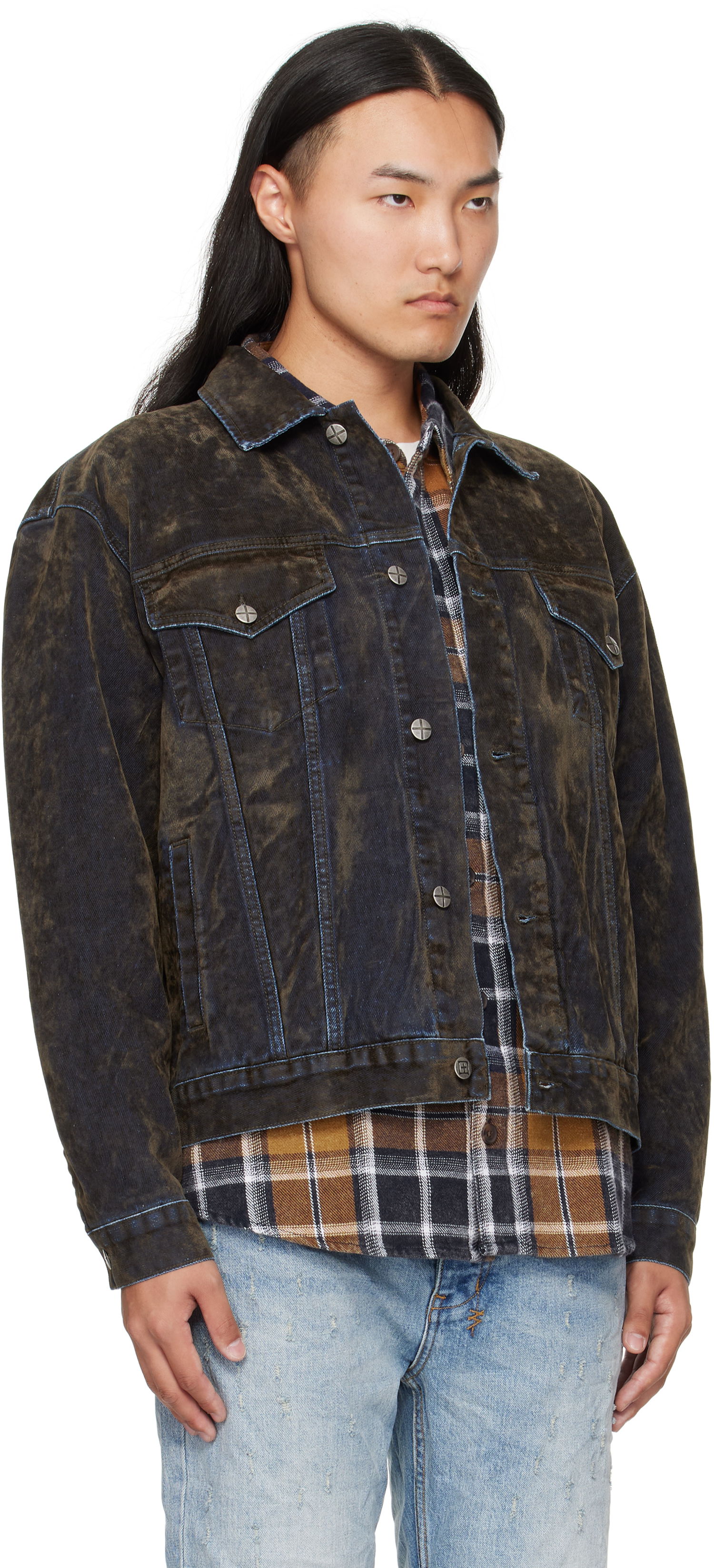 Takki Ksubi Ksubi Oh G Denim Jacket Sininen | MFA25JK017, 1