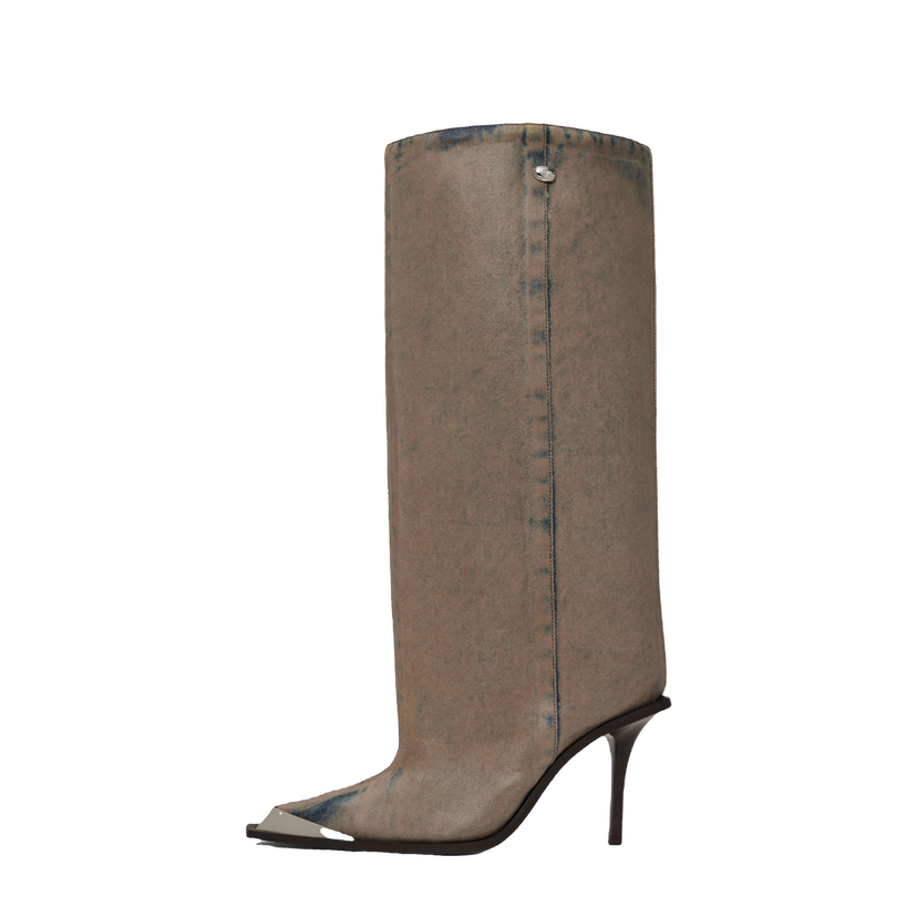 Tennarit ja kengät Diesel D-Tona Tall Denim Boots Sininen | Y03461 PR402