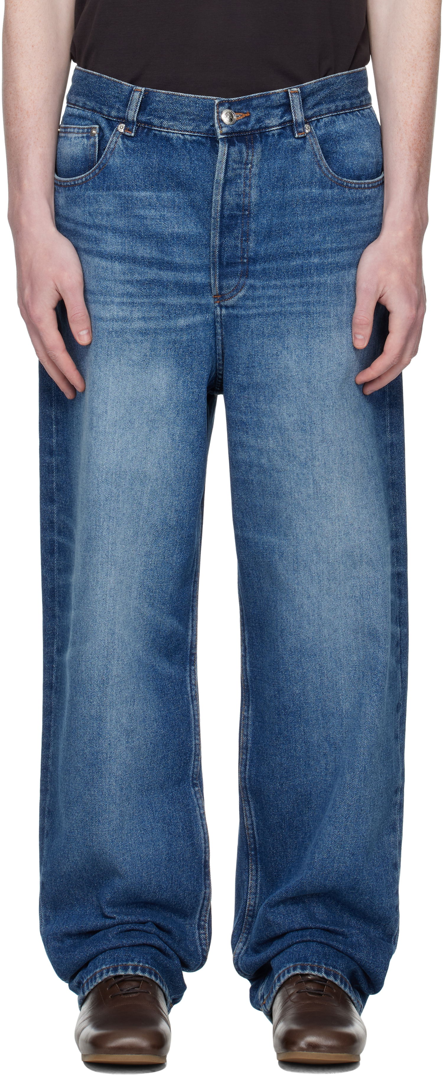 Jeans A.P.C. A.P.C. Solal Loose Fit Jeans Sininen | COHAD-M09238, 0