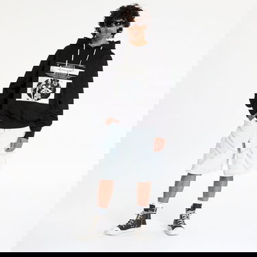 Huppari Rick Owens DRKSHDW Oversized Hoodie Musta | DU01E3262 FEP1P 0911, 4