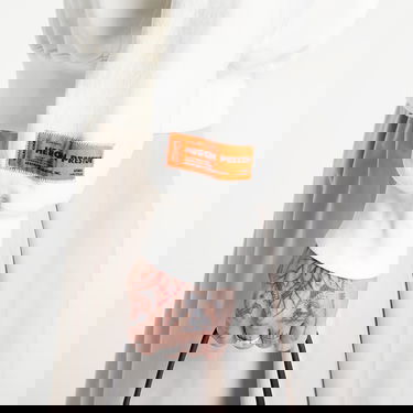 Huppari HERON PRESTON Multi Heron Censored Crewneck Valkoinen | HMBA020F22JER0070184, 4